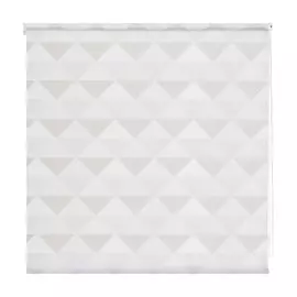 Миниролл Decofest Треугольники бежевый 120х160 см