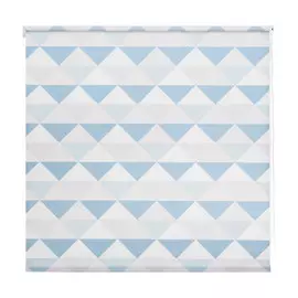 Миниролл Decofest Треугольники бирюзовый 50х160 см