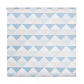 Миниролл Decofest Треугольники бирюзовый 60х160 см