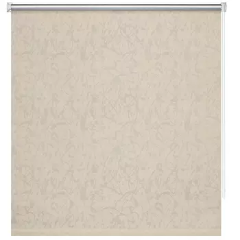 Миниролл Decofest Жаккард Блэкаут Муар Бежевый 100x175 см