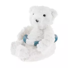 Мишка полярный Kaemingk декоративный 20х19х19см