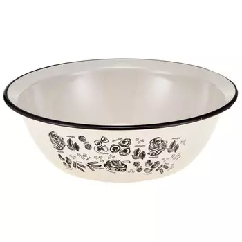 Миска эмалированная Hitt Графика 1,5 л