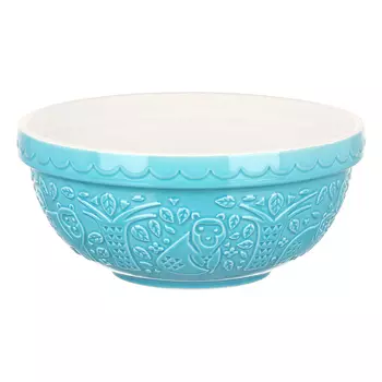 Миска для смешивания Homier In the Forest, 26 см, 2,7 л, голубая, медведь