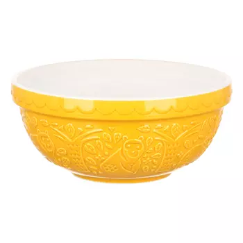 Миска для смешивания Homier In the Forest, 26 см, 2,7 л, жёлтая, медведь