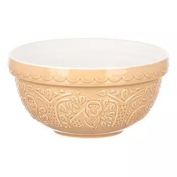 Миска для смешивания Homier In the Forest, 21 см, 1,1 л, коричневая, медведь