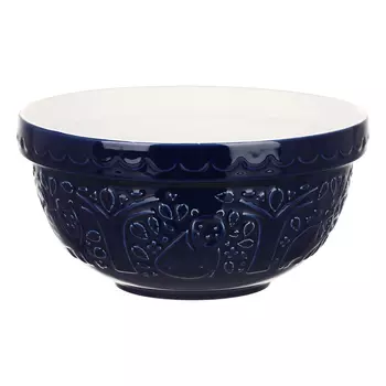 Миска для смешивания Homier In the Forest, 21 см, 1,1 л, тёмно-синяя, медведь