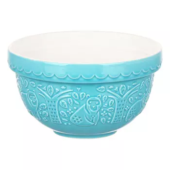 Миска для смешивания Homier In the Forest, 15 см, голубая, медведь