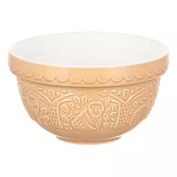 Миска для смешивания Homier In the Forest, 15 см, коричневая, медведь