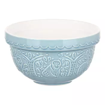 Миска для смешивания Homier In the Forest, 15 см, серо-голубая, медведь