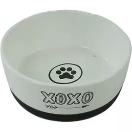 Миска для животных Foxie Paw белая 360 мл