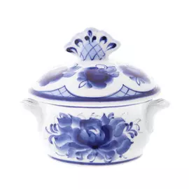 Миска грибная Гжель 14 х 11 х 6 см