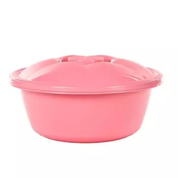 Миска Stars Plast круглая с крышкой 2.7 л