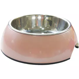 Миска Super Design На меламиновой подставке Розовый перламутр 160 мл