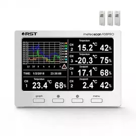 Многоканальная профессиональная станция Rst 3-8 датчиков