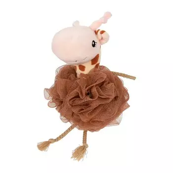 Мочалка для нежной и чувствительной кожи Банные штучки жирафик