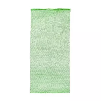 Мочалка-полотенце Банные штучки плетёная зелёная 30х60 см