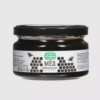 Мед Деревня житянино гречишный натуральный 250 г