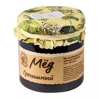 Мёд Кедровый бор натуральный цветочный гречишный, 245 г