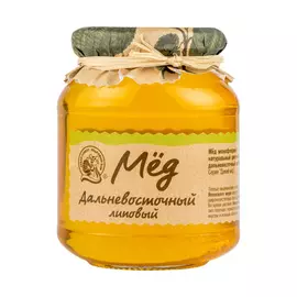 Мед липовый Кедровый бор Дальневосточный 245 г