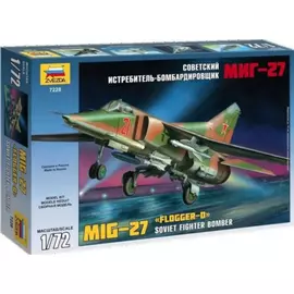 Модеь сборная самолет миг-27 Звезда 7228
