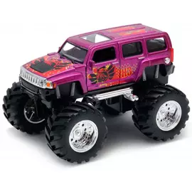Модель машины Welly Hummer H3 Big Wheel Monster 1:34-39