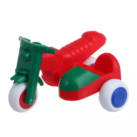 Модель мотоцикл с коляской Vikingtoys 10см