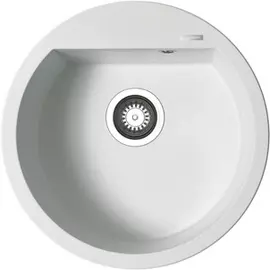 Мойка гранитная Pyramis alazia ф51 белый