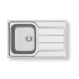 Мойка из нержавеющей стали Pyramis athena 79х50