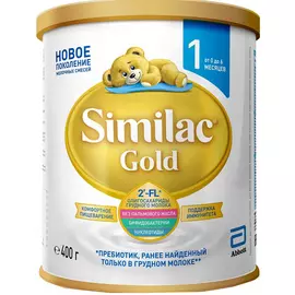 Молочная смесь Similac Gold 1 с 0 до 6 месяцев 400 г