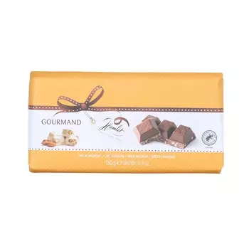 Молочный шоколад Hamlet Gourmand с нугой в подарочной паковке, 180 г