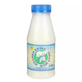 Молоко козье УОМЗ Г.ВОЛОГДА цельное пастеризованное 6% 0,285 л