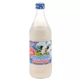 Молоко Можайское стерилизованное 6% 450 мл