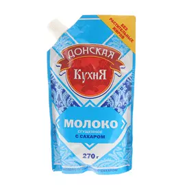 Молоко сгущенное Донская Кухня c сахаром 0,2% 270 г