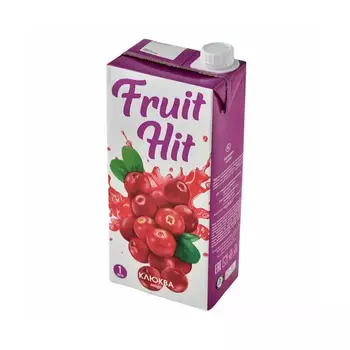 Морс Fruit Hit Клюквенный, 2 л