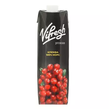 Морс Vifresh Клюквенный 1 л