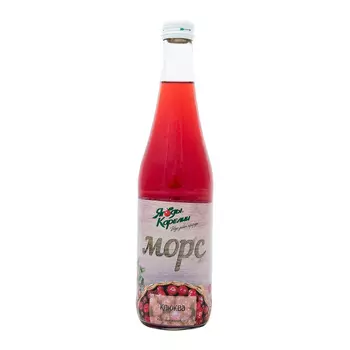 Морс Ягоды Карелии Клюквенный с мякотью, 0,51 л