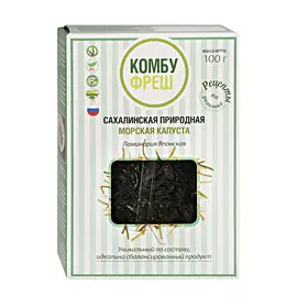 Морская капуста Комбу Фреш Сахалинская природная 100 г