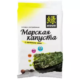 Морская капуста Midori с зеленым чаем, 5 г