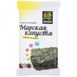 Морская капуста Midori в кунжутном масле, 5 г