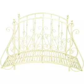 Мост Anxi jiacheng металлический белый 81x97x150см