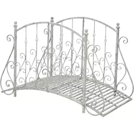 Мост Anxi jiacheng металлический серый 81x97x150см