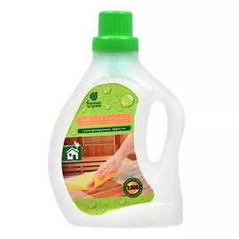 Моющее средство для бани и сауны Чистая банька 1л "Банные штучки"/12