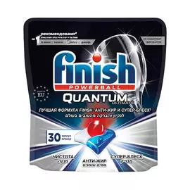 Моющее средство для посудомоечной машины Finish Quantum Ultimate 30 шт