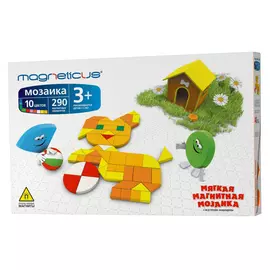 Мозаика Magneticus 290 элементов 40 этюдов