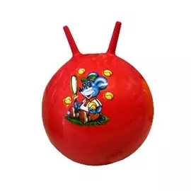 Мяч гимнастический Gratwest с рожками 70 см, 4 вида в ассортименте