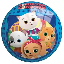 Мяч John 23 см кошечки собачки дизайн 2