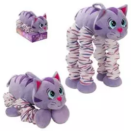 Мягкая игрушка 1TOY Пружиноножки Котик 20х36х23-58 см