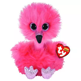 Мягкая игрушка TY Фламинго с длинной шеей 25 см