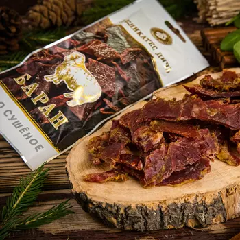 Мясо баранины Деликатес Дичь сушеное, 100 г