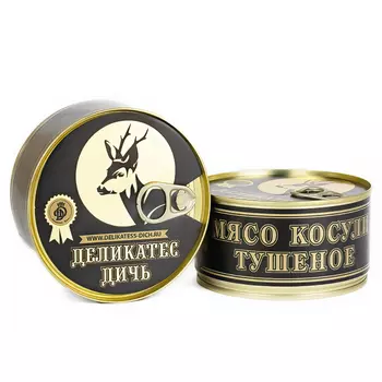 Мясо косули Деликатес дичь тушеное деликатес дичь 325 г